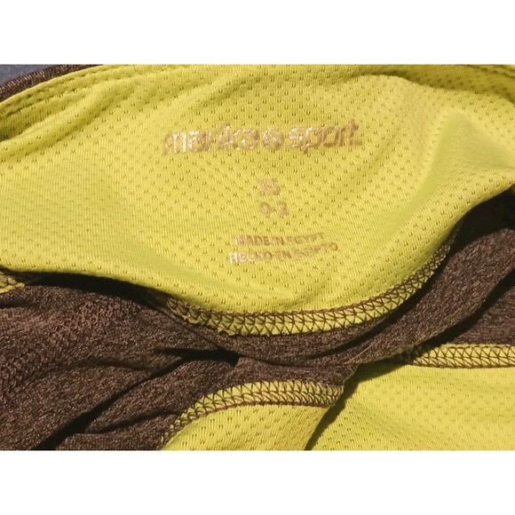 Marika Sport Grey Capri Cropped Leggings  Size XS 0-2 - Picture 3 of 3